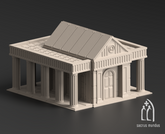 Invictaria Temple 3D-printed model